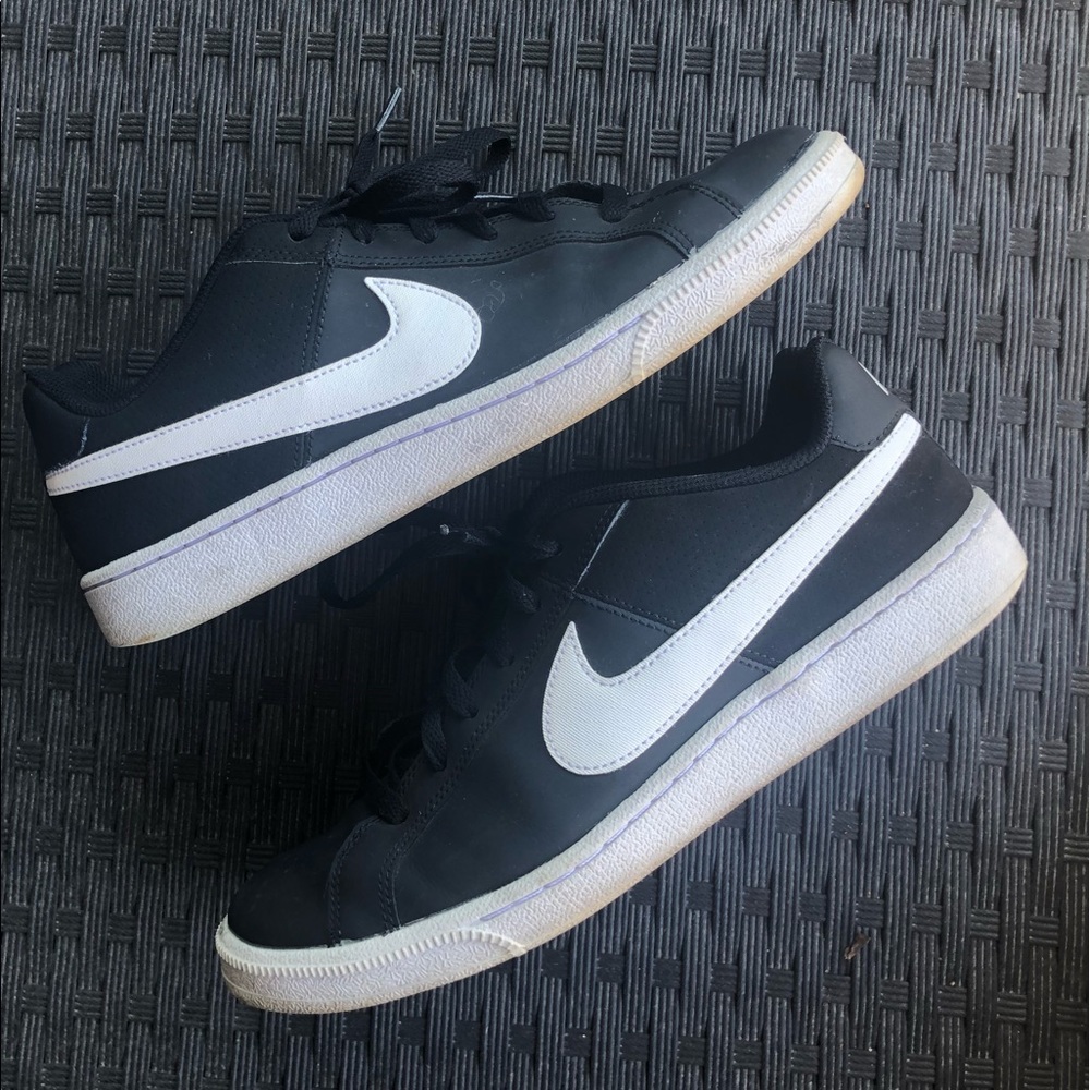 Black Nike Court Royale sneakers